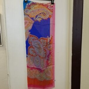 Colorful Paisley Women's Scarf